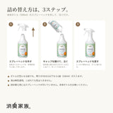 消臭家族 おしっこ・うんち専用 詰め替え用 330ml×6本